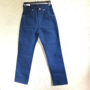 Wrangler Vintage Slim Fit Cowboy Cut Denim Jeans